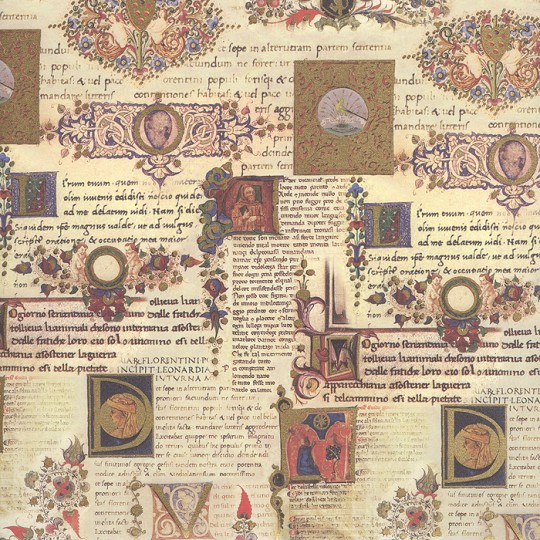 Illuminated Manuscript Italian Paper ~ Kartos Italy